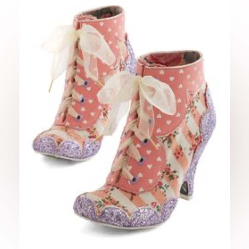Irregular Choice Floral Dolly Boot